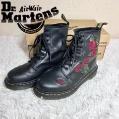 Dr,Martens 1460 Vonda ブラック ブーツ US 7 薔薇
