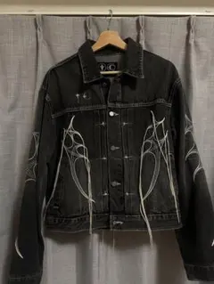 Thug Club 24ss tribal tree denim jacket黒 - メルカリ