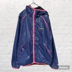 12005 OUTDOOR PRODUCTS ウインドブレーカー 青 S古着