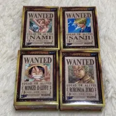 ワンピース　パズル　4個セット　手配書