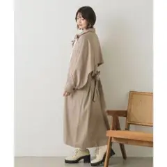 【即購入OK】 レトロガール ケープステンコート トレンチコート ベージュ