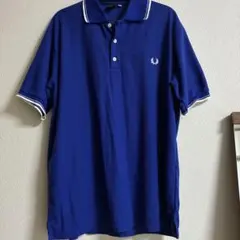 FRED PERRY ポロシャツ ブルーのサムネイル