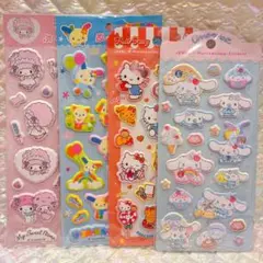 サンリオ ジュエルマシュマロステッカーズ 4枚セットのサムネイル