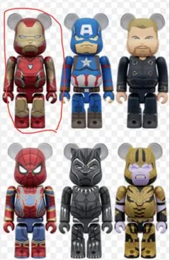 BE@RBRICK MARVEL アイアンマン