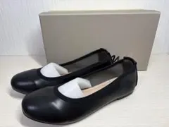 WA Oriental Traffic バレエシューズ 22.5cm 黒 袋付き