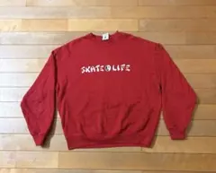 POLAR SKATE CO. スウェット　レッド メンズLサイズ　傷汚れなしのサムネイル