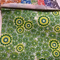 ハギレ生地　アメリカン柄　ハンドメイド　生地　布　手作り　素材　683