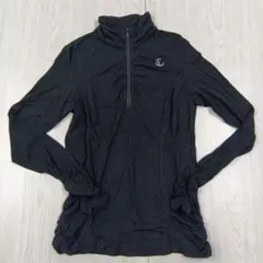 キャロウェイ レディース ゴルフウェア モックネックハーフジップシャツM