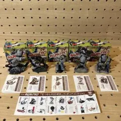 タイムスリップグリコ「なつかしの20世紀」鉄人28号シリーズ5種モノクロver