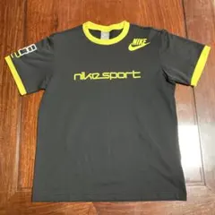 Nike nike sport Tシャツ XL 黒/黄