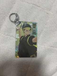 ハイキュー 赤葦京治 ホログラムプレートキーホルダー