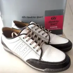 皮革　メンズ　Hawkins Sports カジュアル　29cm 靴　ホーキンス
