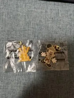 キーホルダー ミッキー＆シンバ