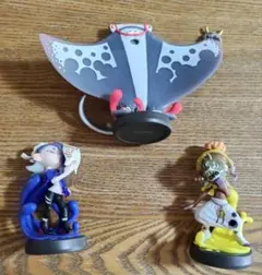 amiibo すりみ連合 フウカ ウツホ マンタロー 3体セット スプラトゥーン