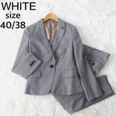 ザスーツカンパニー パンツスーツ セットアップ テーラードジャケット グレー