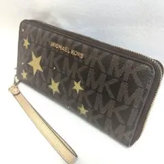 （未使用）MICHAEL KORS 星柄長財布