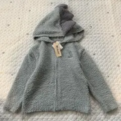 【7320】恐竜　モコモコパーカー　110cm 新品