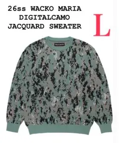 WACKO MARIA DIGITALCAMO JACQUARD SWEATERのサムネイル