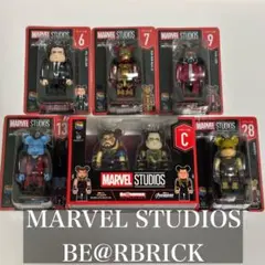 【BE@RBRICK 】MARVEL STUDIOS フィギュアセット