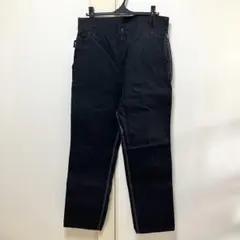 未使用タグ付き ベイクルーズ エディフィス ダブルニーパンツ 黒 定価17600のサムネイル