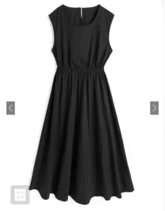 ブラックバックオープンワンピース
