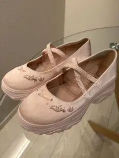 しまむら　ディズニー　ラプンツェル　ちはる　バレエシューズ　靴のサムネイル