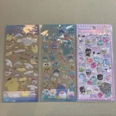 サンリオキャラクターズ 3Dシール 3枚セット