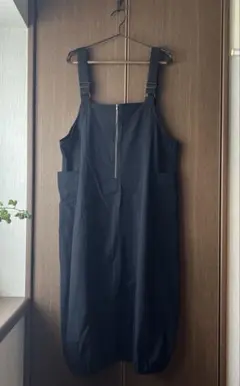 新品未使用！しまむら SEASON REARONサロペットワンピース(ブラック)