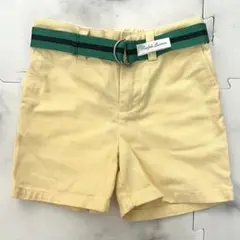 80サイズ Ralph Lauren イエロー 半ズボン