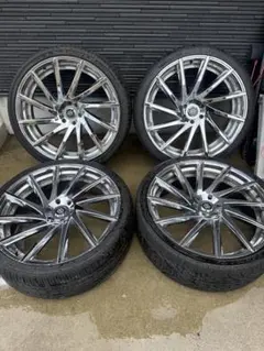 アウディ純正ホイール8.5J19インチ、タイヤミシュラン 235/35ZR 4本 