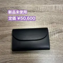新品未使用 WHITEHOUSECOX S7660 ネイビー 三つ折り財布 - メルカリ