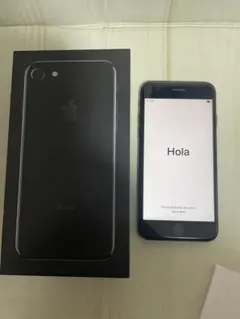 iPhone7 Jet Black 128GB SIMフリー　箱付き