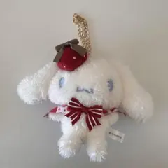 いちご新聞　シナモロール　メゾンドフルール　チャーム　ぬいぐるみ