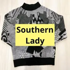 southern lady モノトーン ニット シンプル オシャレ