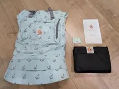 ergobaby 抱っこ紐 Sea Skipper レインカバー付【未使用】