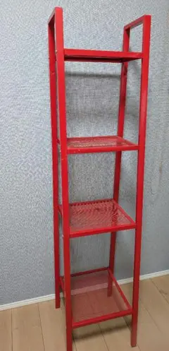 IKEA BAGGEBO（バッゲボー）シェルフユニット レッド 赤 廃盤 ①