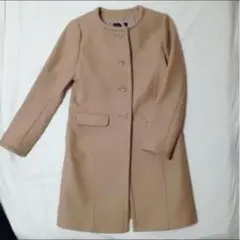 IENA ノーカラーコート