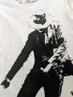 L マイケル・ジャクソン ムーンウォーク Tシャツ 金仕様KING OF POP