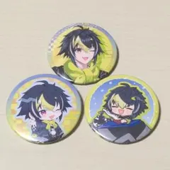 にじさんじ　伊波　ライ　スイパラ　缶バッジ　等身　着物　こたつ