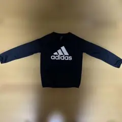 adidas 黒 トレーナー　130サイズ