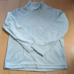 UNIQLO リブ編みフリース長袖カットソー 120