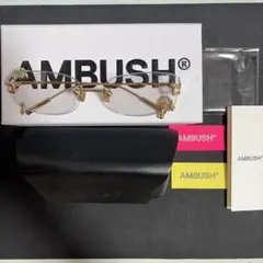 AMBUSH リムレスメガネ 2026年最新】リムレス メガネ ambushの人気アイテム - メルカリ