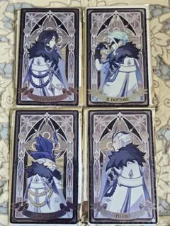 原神 霜痕与権焔シリーズ 富者 博士 雄鶏 道化 セット