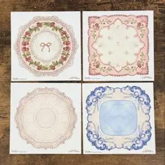 hwara様 ♡ Doily 4枚 (同梱 400円)のサムネイル