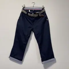 HALHAM メンズ パンツ ネイビー Lサイズ（7部丈）のサムネイル