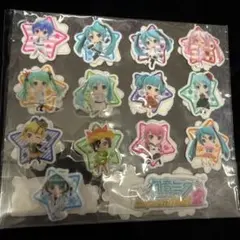 初音ミクProject mirai2 購入特典　ぷっくりシール（両面）