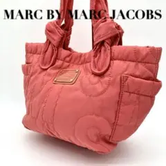 MARC BY MARC JACOBS トートバッグ ロゴ A4 ピンク