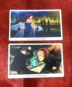 呪術廻戦 幻影夜行 渋谷Zerobase 缶バ ポスカ 虎杖 伏黒 @2