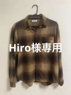 RADIALL チェック柄 長袖シャツ