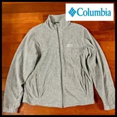 Columbia グレー/フリースジャケット/Mサイズ/米軍基地内購入品